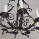 Bronze chandelier