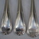 Fish service and its 6 silver-plated metal cutlery in the crossed ribbons model.