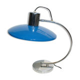 Lampe de table italienne Blu azur1960s.