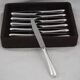 Christofle Baguette, 12 dessert knives, in perfect condition.