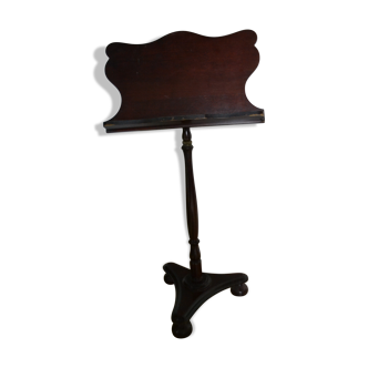 Simple mahogany lectern