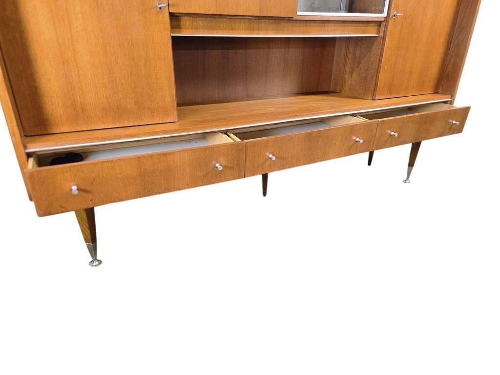 XL vintage wooden sideboard/cabinet