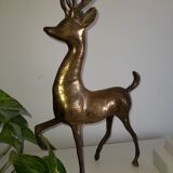 Cerf en laiton