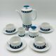 Service Café Porcelaine Thomas Germany Medaillon 70s