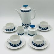 Service Café Porcelaine Thomas Germany Medaillon 70s