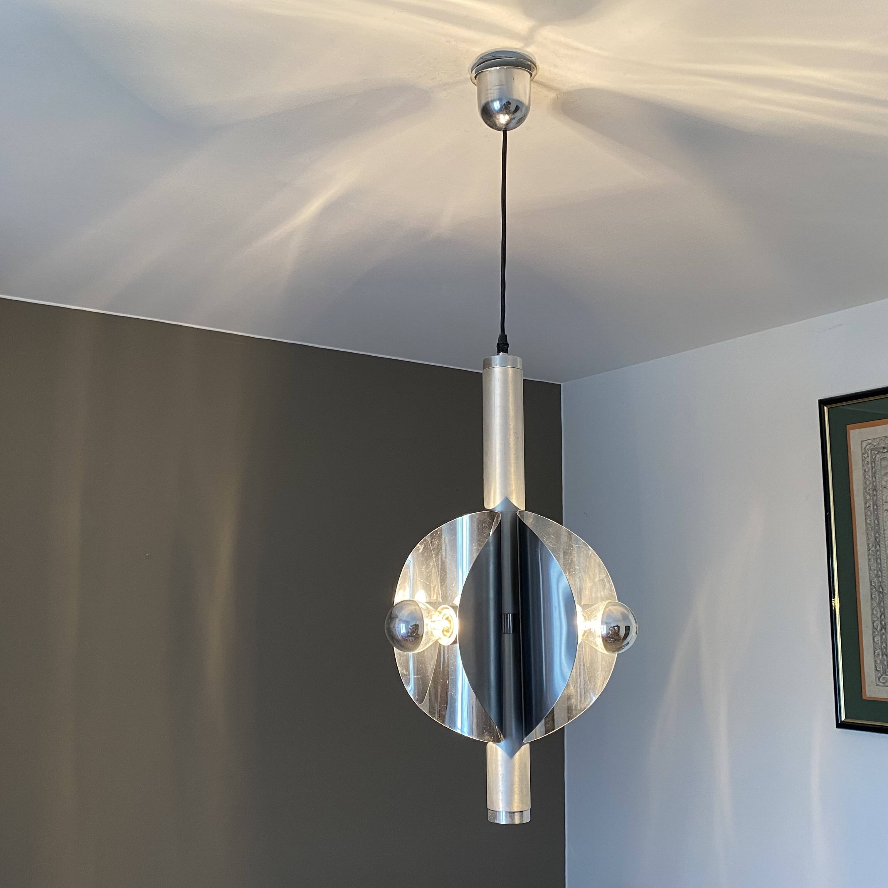 Suspension Sputnik Oxar. 1970. Space age.