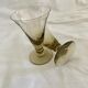 Glass decanter 6 old glasses