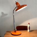 Fase Madrid office lamp vintage design 70s orange