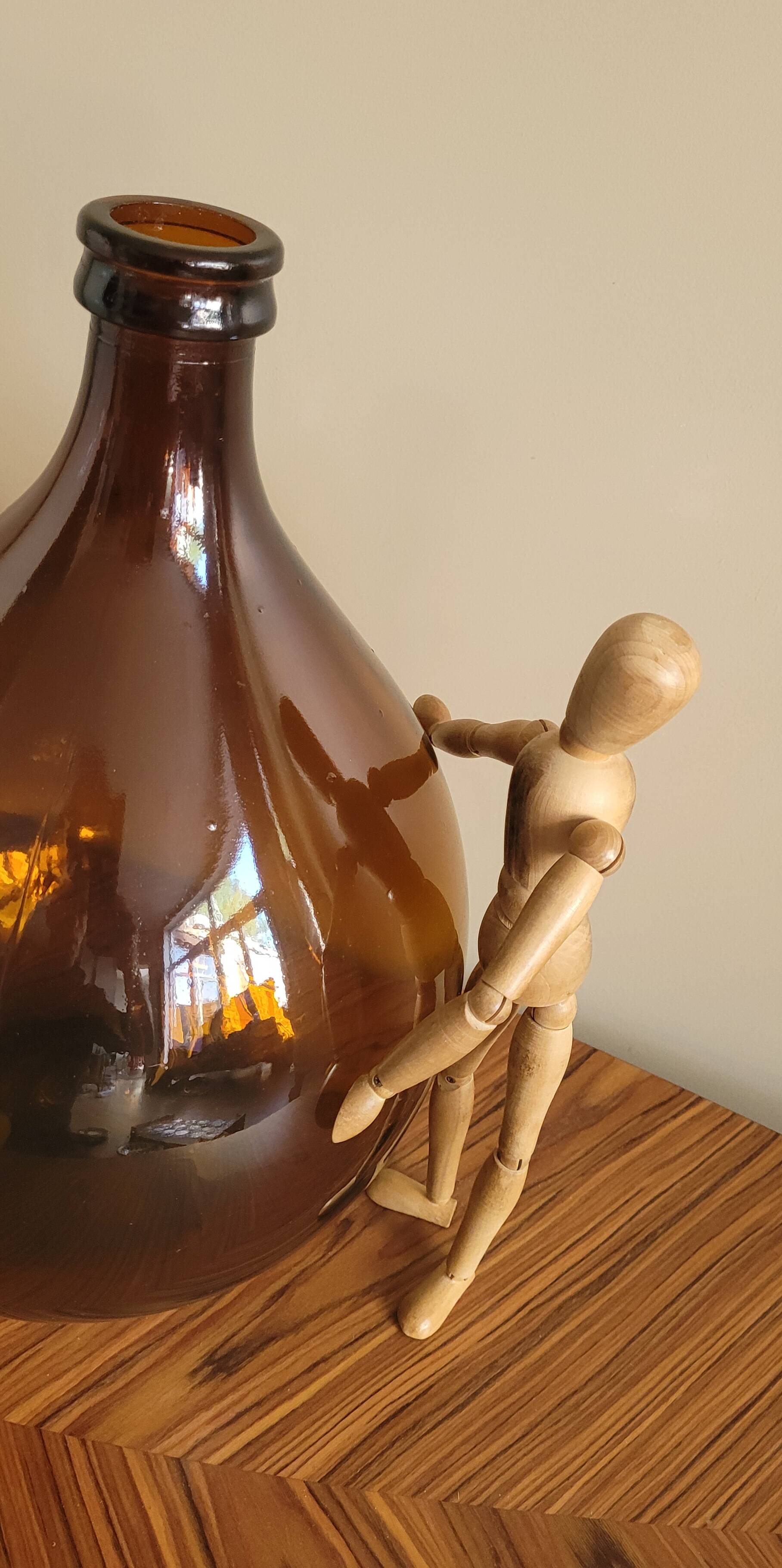 10L brown demijohn