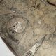 Round plate, fossil marble catch-all 35cm