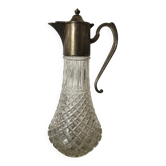 Glass and Silver Jug