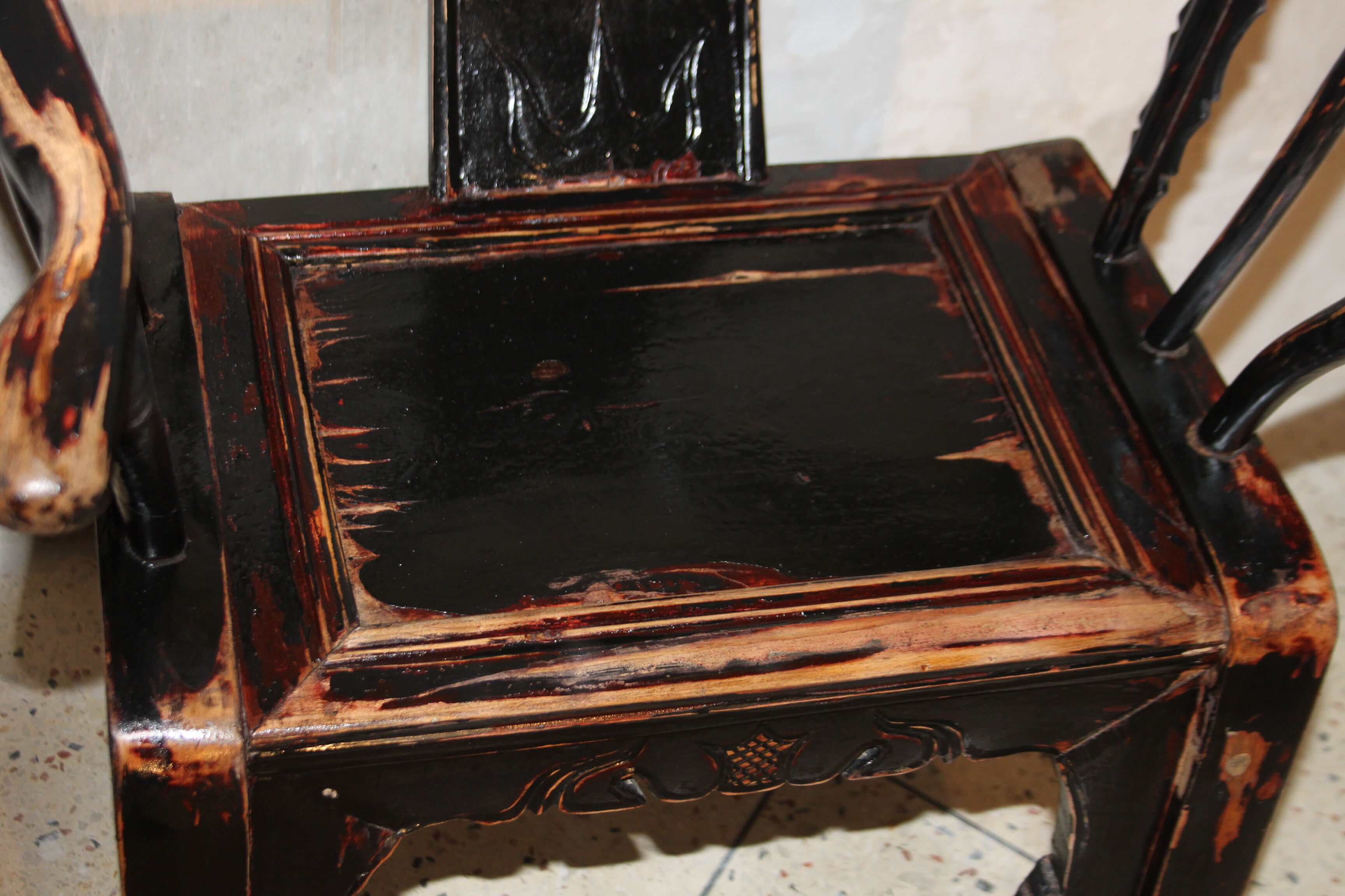 Pair of armchairs time XVIII th Chinese.