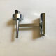 Chrome and vintage glass sconce