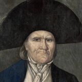 Portrait of a man with a cocked hat
