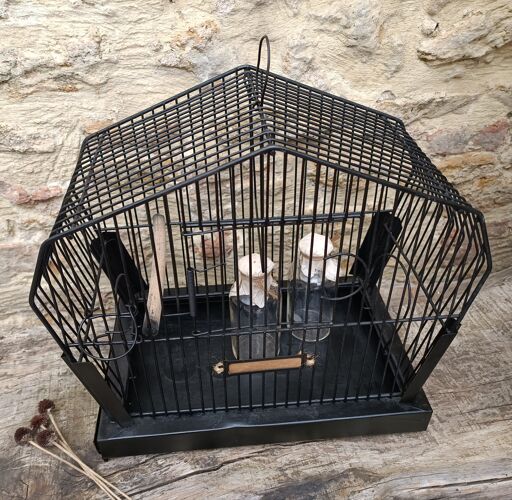 Cage à oiseaux des années 1950-1960 anco