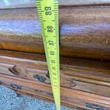 Oak chest of drawers