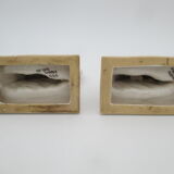 Greenhouse books ceramic cracked Antilopes signed Henri Delcourt art deco