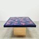 Vintage fat lava ceramic coffee table 1960s