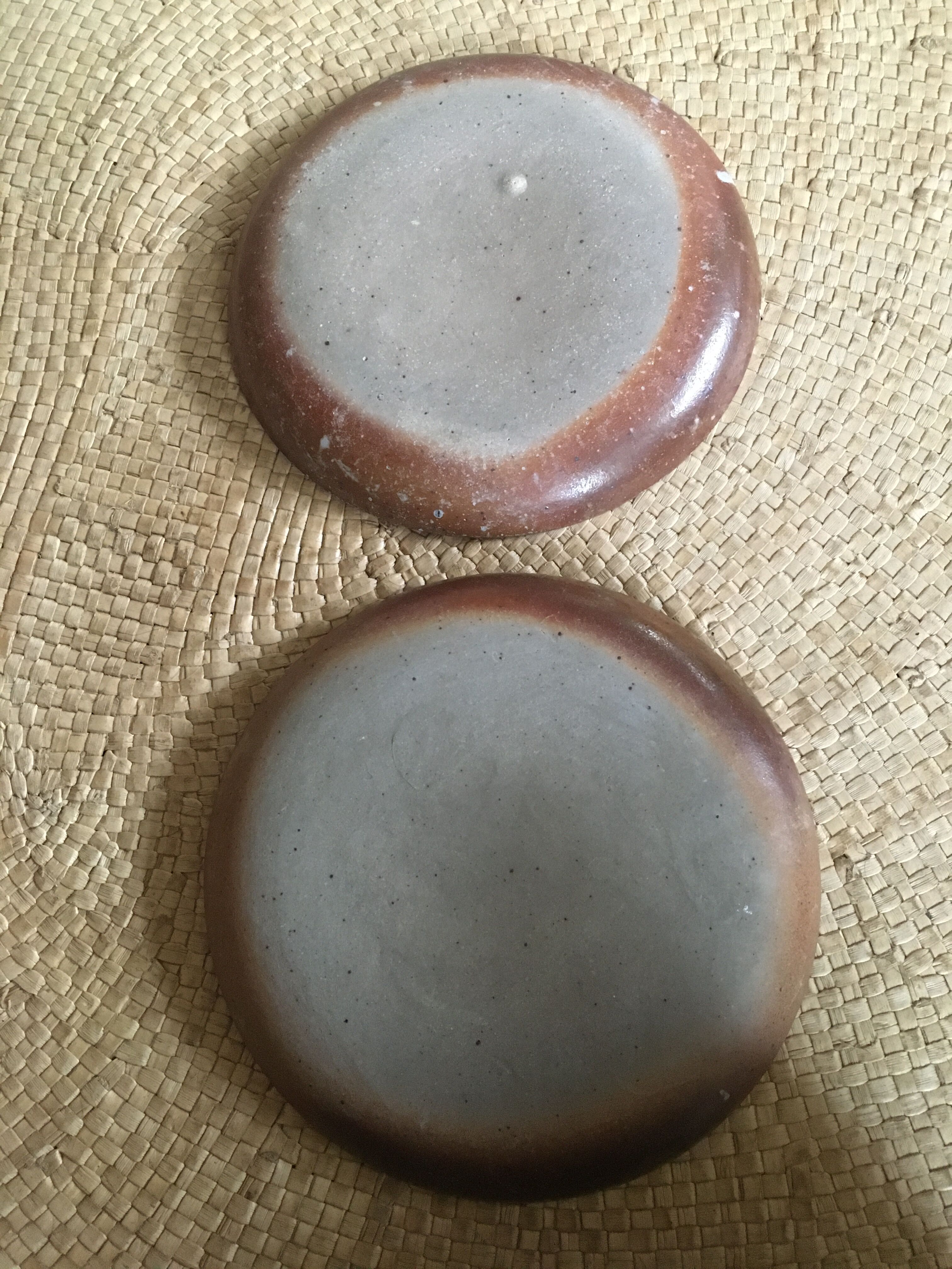 Lot of 8 sandstone plates