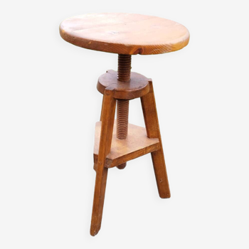 Round screw stool