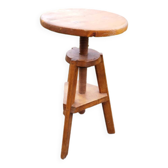 Round screw stool