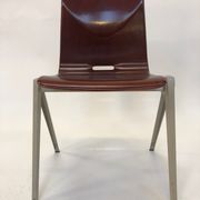 Lot of 4 vintage chairs Galvanitas S22 in the Netherlands