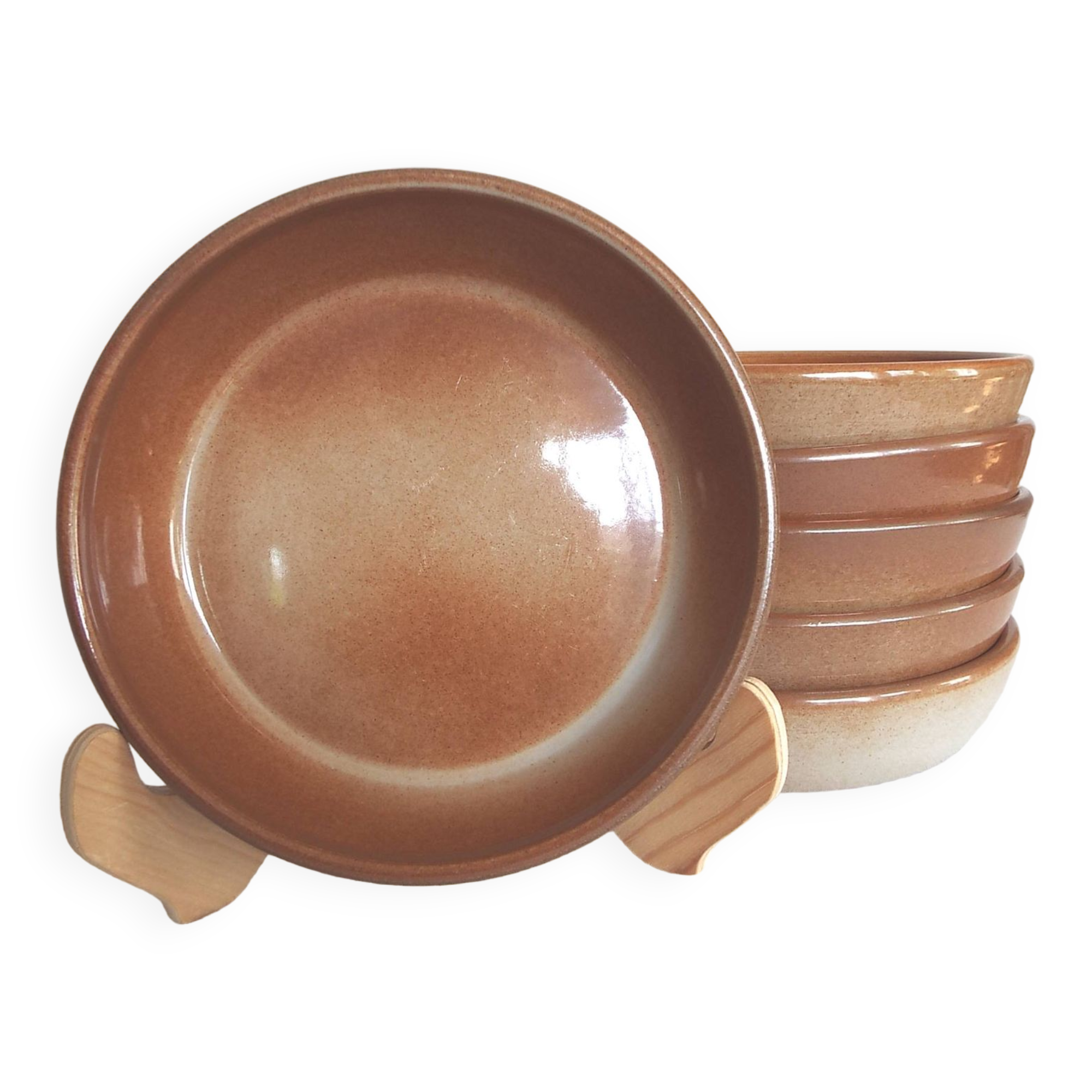 6 hollow plates sandstone Montgolfier