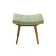 Midcentury Footstool in Dark Beechwood by Tatra, 1960s