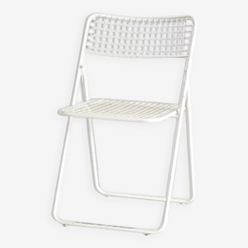 Chaise pliante vintage "Ted Net" de Niels Gammelgaard pour Ikea 1976