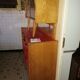 Sideboard in formica red