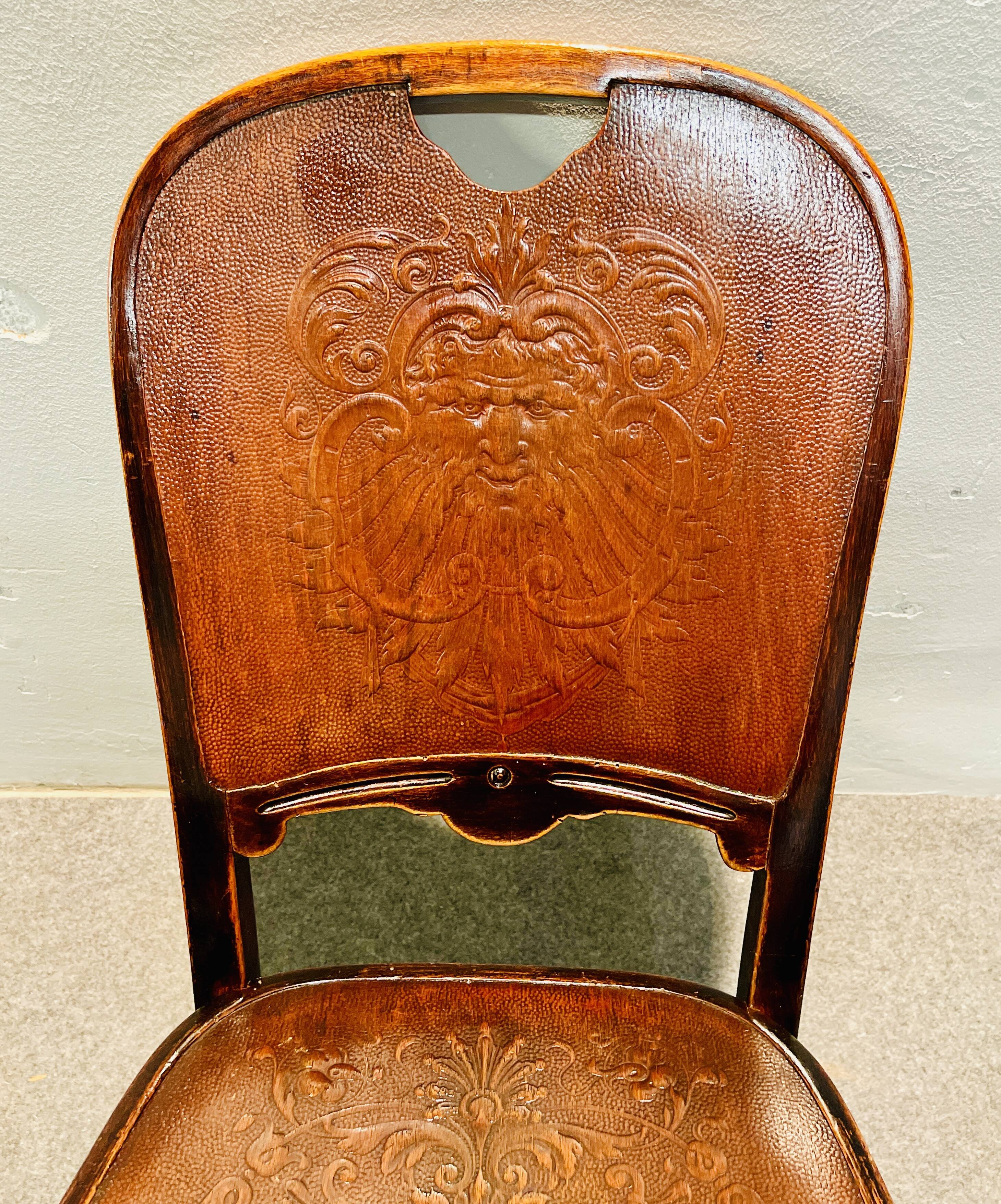 Six chairs produced by Kohn