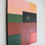 Contemporary abstract "retro composition" by Bodasca