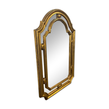 Miroir baroque vintage doré