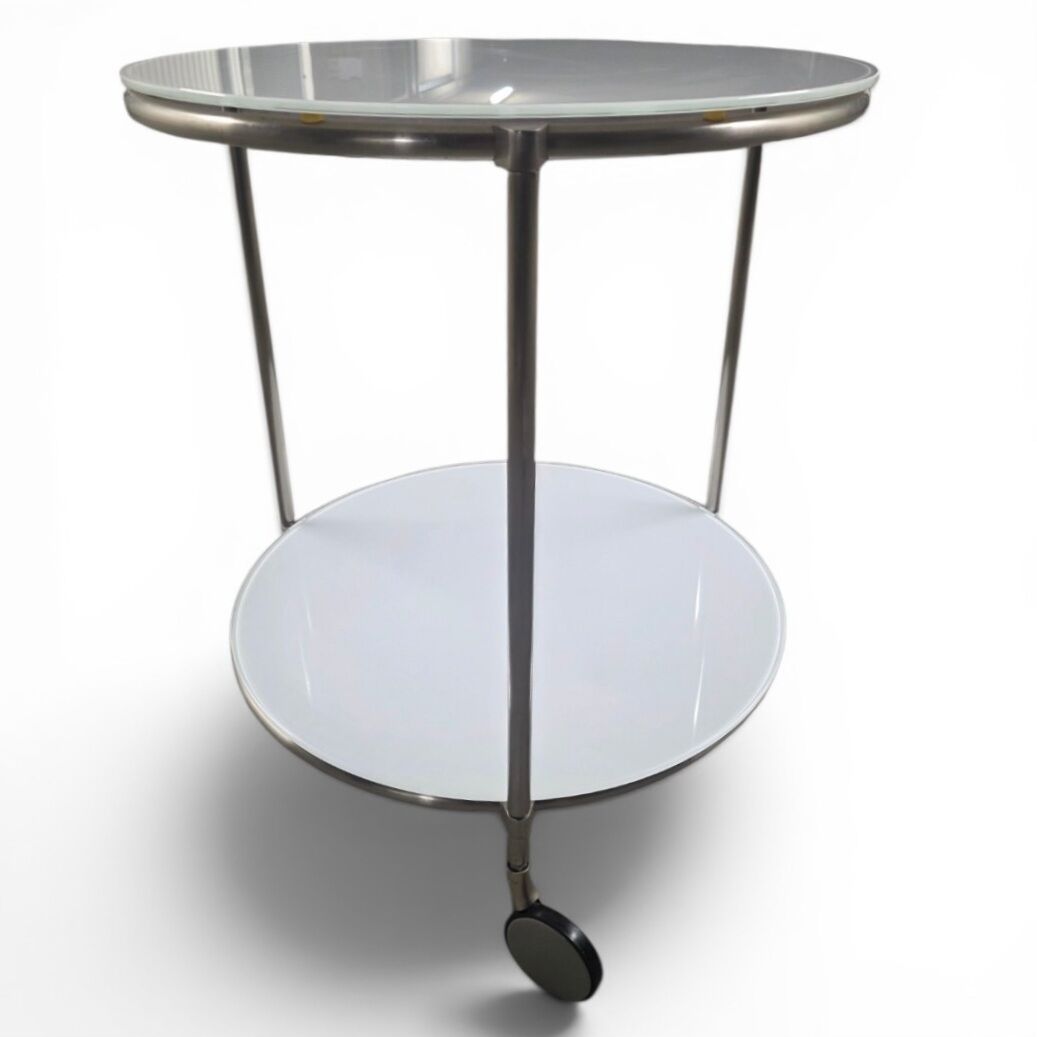 Table d'appoint mobile vintage par Ehlen Johansson
