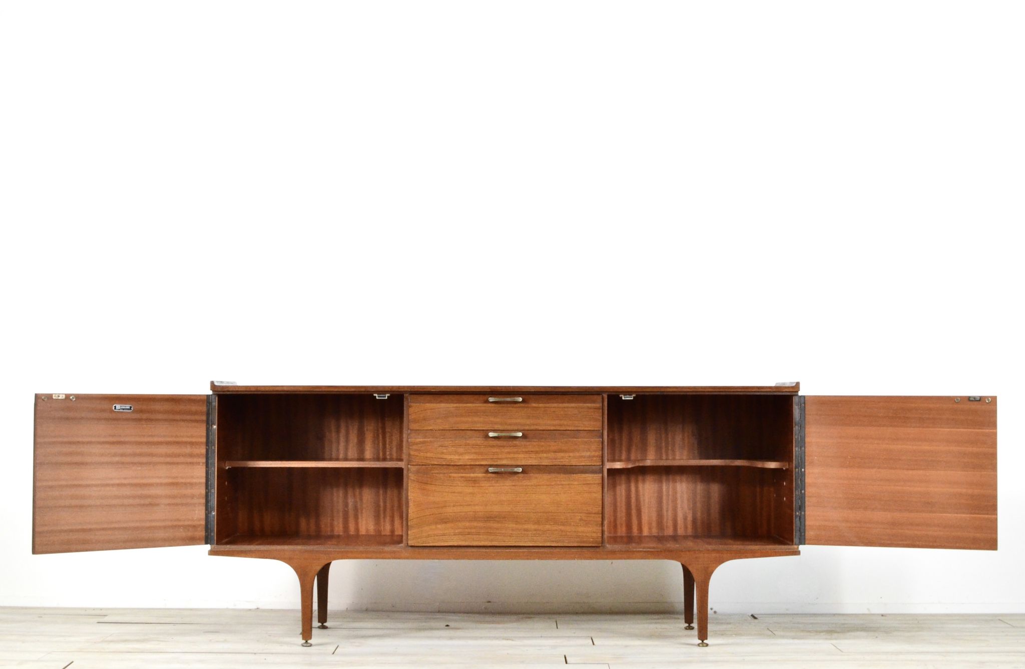 Midcentury 'meredew' teak sideboard