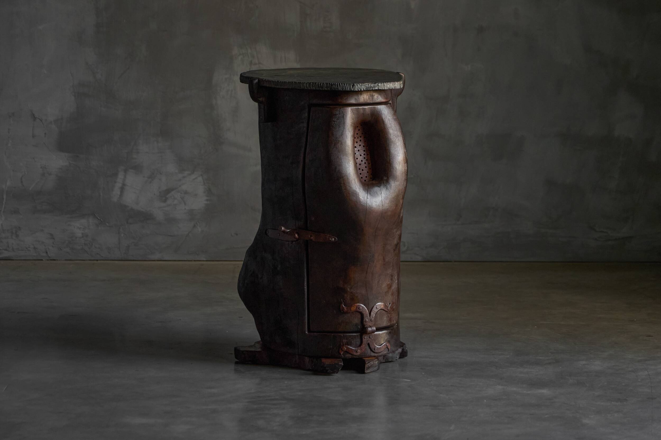 Vernacular rustic side table, France, 19th century