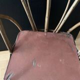 Armchair chair in rattan wicker vintage child