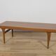 Table basse en teck du milieu du siècle par Johannes Andersen pour CFC Silkeborg, Danemark