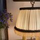 2-light brass hot water bottle lamp