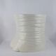 Grand Cache-pot-white vintage, Chaumette Italy, ceramics