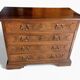 17th-century walnut antique chest of drawers