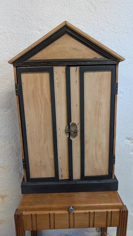 Small antique wardrobe from the 1930s-1940s.