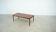 Table basse en céramique rouge danoise et en teck