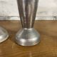 Paire de vase en alu