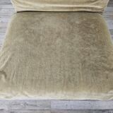 Three fabric lounge chairs 70s