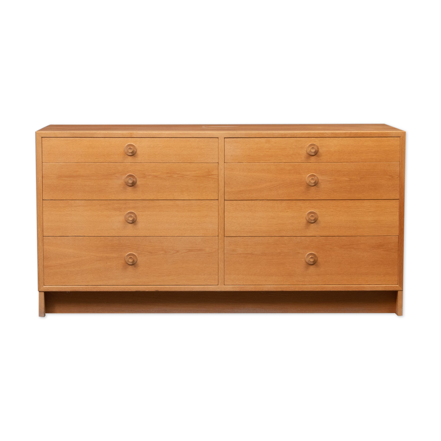 Børge Mogensen double oak chest of drawers