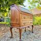 Chippendale Style Mahogany Slant-Leaf Desk/Secretary