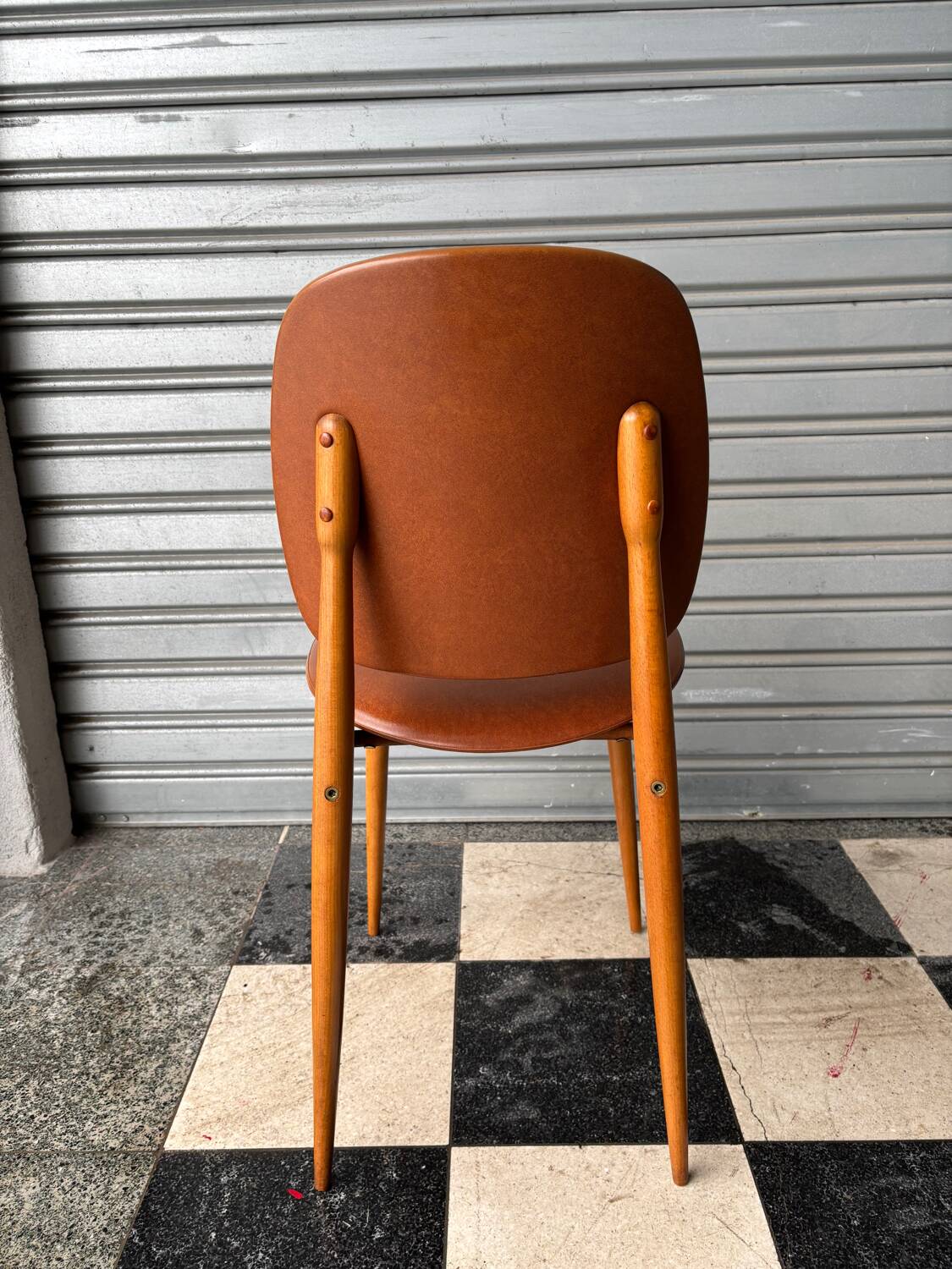 Series of 8 Pegase chairs by Baumann