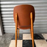 Series of 8 Pegase chairs by Baumann