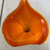 Vintage opalescent callas vase